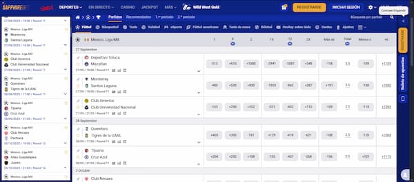 Mejores Casas de Apuestas para Apostar en la Liga MX: Sapphirebet