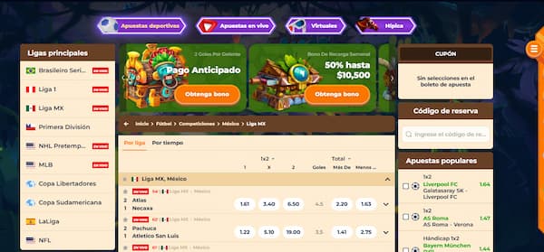 Mejores Casas de Apuestas para Apostar en la Liga MX: Wazamba