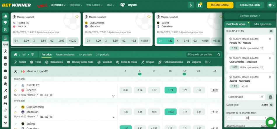 Mejores Casa de Apuestas Online en México: Betwinner