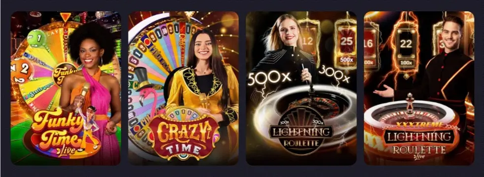 Caracteristicas - Evolution Gaming casinos de España