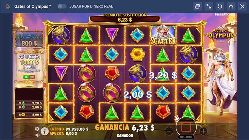 Juego Gratis tragaperra Gates of Olympus