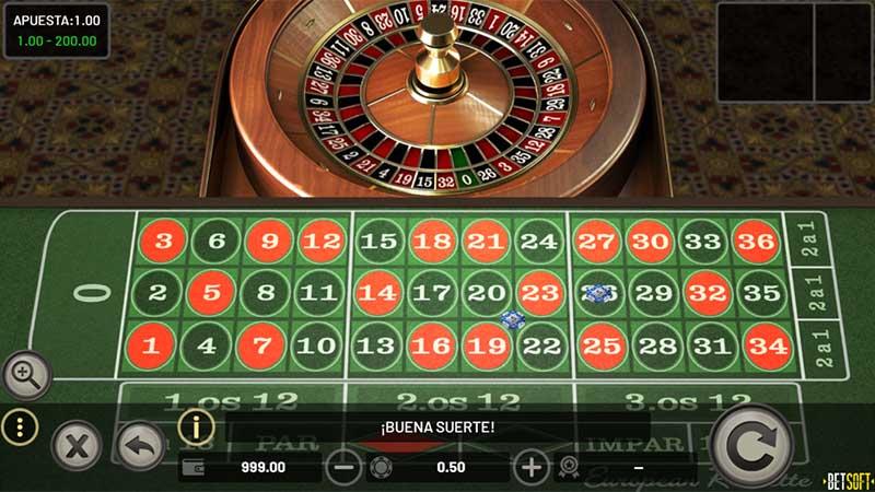 Juego de Ruleta