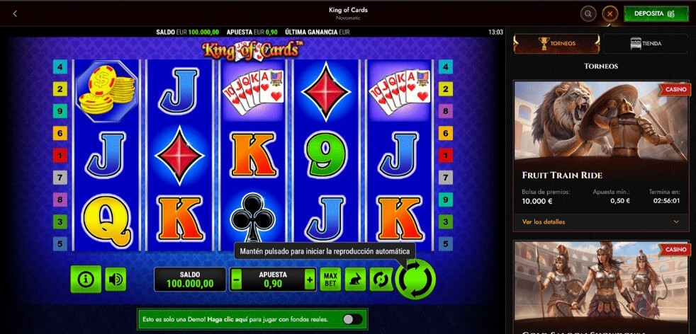 Jugar Gratis en los Títulos de Novomatic