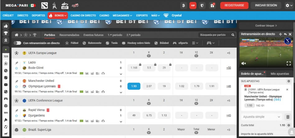 Mejores Casa de Apuestas Online en México: Megapari