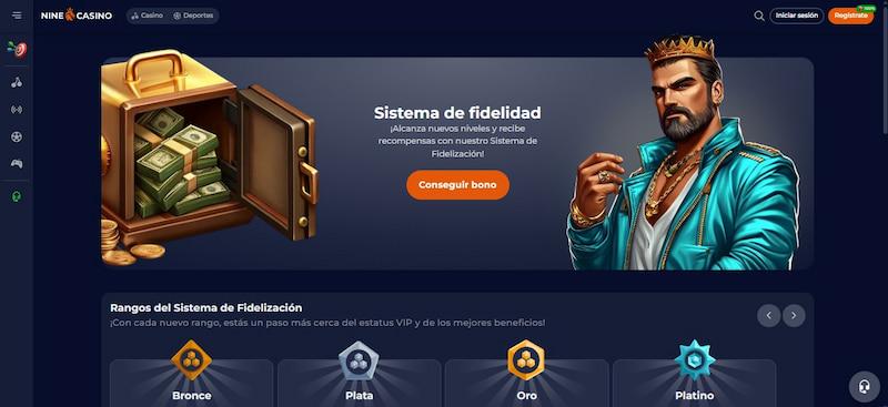 Programa VIP de Nine Casino