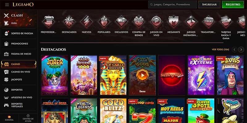 Página de juegos en Legiano