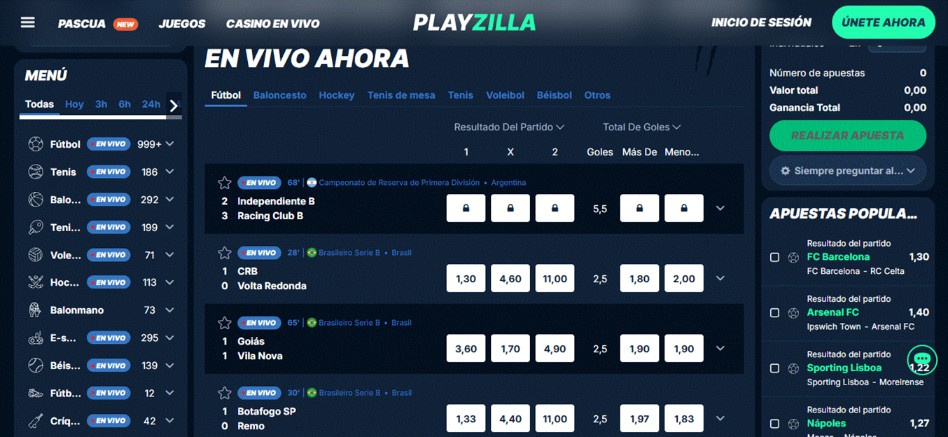Mejores Casa de Apuestas Online en México: Playzilla