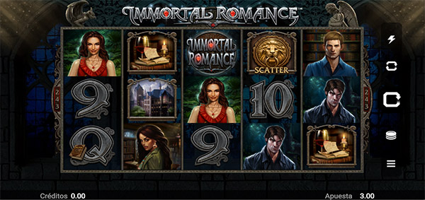 Tragaperras Más Rentables de Microgaming: Immortal Romance 