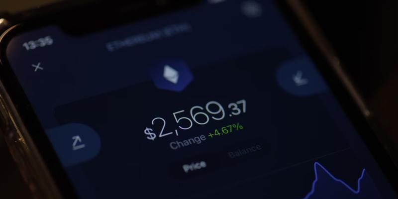 Valor de la criptomoneda Ethereum a un dado momento