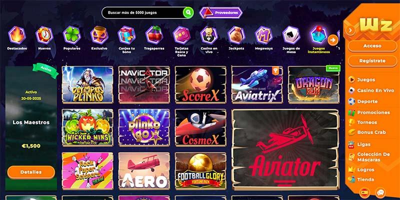 Pagina de plinko en Wazamba Casino