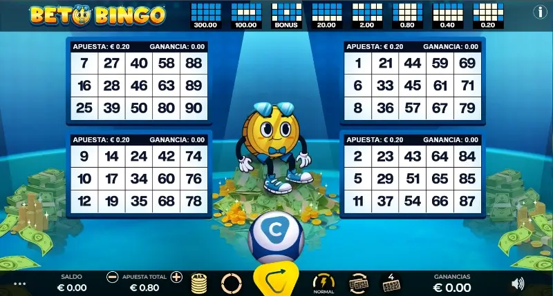 Juego Beto Bingo
