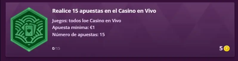 bono casino en vivo